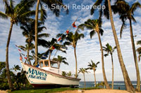 Peix Restaurant Mama's House Prop de Ho'okipa Beach Park. Maui.